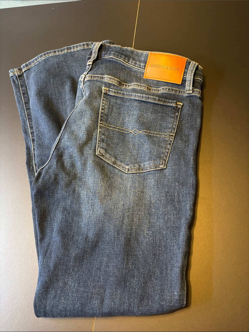 Lucky Brand Women’s Boot Cut Jeans in Dark Indigo